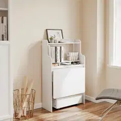 SoBuy työpöytä valkoinen FWT105-II-W - 2