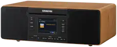 Sangean radio CD-soittimella DDR-66BT pähkinä - 1