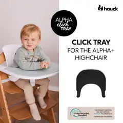 Hauck syöttötuolin tarjotin Alpha Click Tray - 10