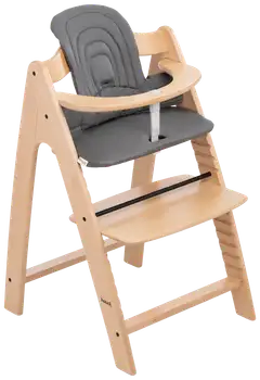 Hauck istuinpehmuste syöttötuoliin Highchair tummanharmaa - 8