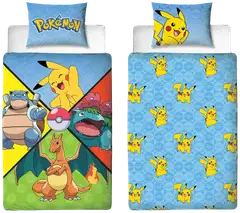 Lasten pussilakanasetti Pokemon 150x210+50x60 monivärinen - 2