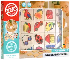 Heros lelu Play and Learn Kuvamuistipeli 40 osaa - 1