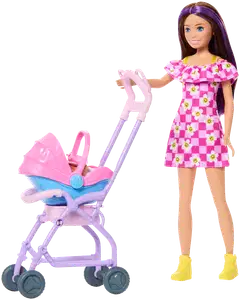 Barbie Skipper Babysitting stroller -leikkisetti - 3