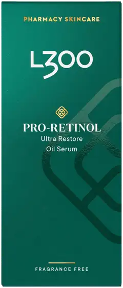 L300 Pro-Retinol Ultra Restore Oil Serum fragrance free hajusteeton kasvoseerumi 30ml - 1