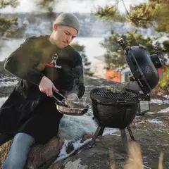 Kamado Sumo Classic Mini hiiligrilli - musta - 3
