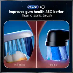 Oral-B iO10 Cosmic Black sähköhammasharja + lataava matkakotelo + hammasharjateline - 8