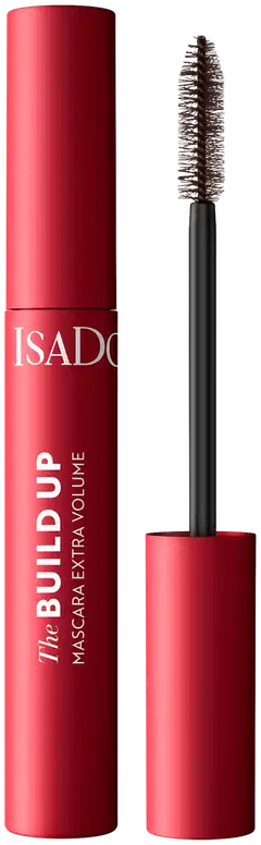 Isadora The Build Up Mascara Extra Volume 02 Dark Brown 10 ml - Dark Brown - 1