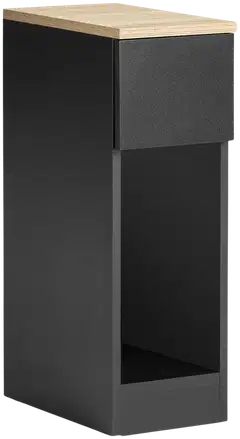 SoBuy yöpöytä musta FBT111-SCH - 2