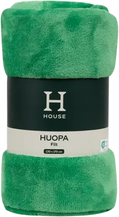 House huopa Solid 130x170 cm kirkas vihreä - 2
