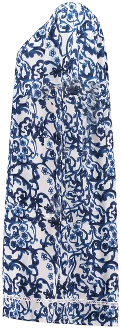 Zabaione naisten mekko So44phi NK-PR151-0050-1 - D5704 white navy - 2