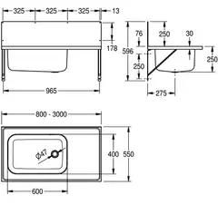 Franke rst-allastaso kalla 340150 - 2