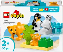 LEGO® DUPLO Town 10442 Luonnoneläinperheet: pingviinit ja leijonat - 2