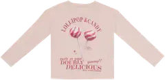 TEX lasten trikoopaita lollipop I993955 - PINK LIGHT 2 - 2