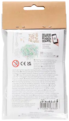 Askartelusetti Mini Koruaskartelu, joustava rannekoru, korvarenkaat, 1 pkk - 2