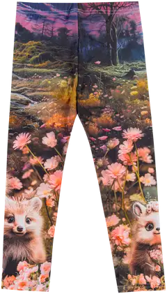 Ciraf lasten leggingsit 25TC244008 - friends photoprint - 2