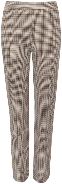 House naisten housut jacquard 222H402513 - brown your own option - 1