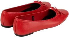 TEX naisten ballerinat I981000 - RED - 2