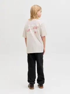 JJ REBEL JUNIOR lasten cargohousut - BLACK - 4