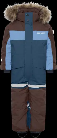 Didriksons  lasten toppahaalari Bjärven - Mountain Blue - 1