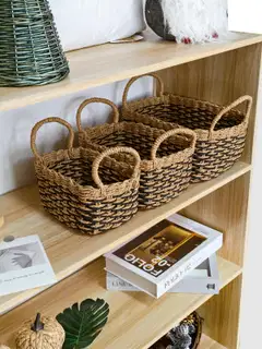 House säilytyskori kahvoilla 3-pack - 2