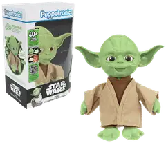 Yoda Puppetronic-käsinukke 25 cm - 2