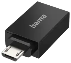 Hama USB-adapteri, USB-A naaras - Micro-USB uros, OTG, USB 2.0, 480 Mbit/s - 1