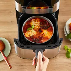 Tefal Easy Fry vuokasetti air fryereihin, irtopohjavuoka 18 cm ja kakkuvuoka 16 cm - 12