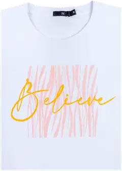 House naisten t-paita 213H252401 - Bright white - 3