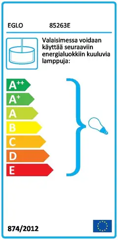 EGLO riippuvalaisin Rondo 30 - 2