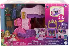 Disney Princess 2-in-1 vaunuista linnaksi pikkunuken leikkisetti - 6