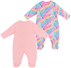 Ciraf vauvojen pyjama 250b242930 2-pack - unicorn aop / crystal rose - 2