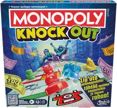 Monopoly lautapeli Knockout (suomenkielinen) - 1