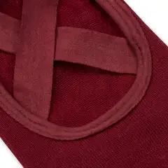 Gaiam joogasukat Grippy Yoga Barre - CHERRY - 4