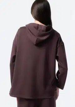 TEX naisten scubahuppari I286131 - BROWN - 2