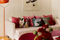 Vallila tyynynpäällinen Ahomaa 43x43 cm gvihreä/pinkki - 2