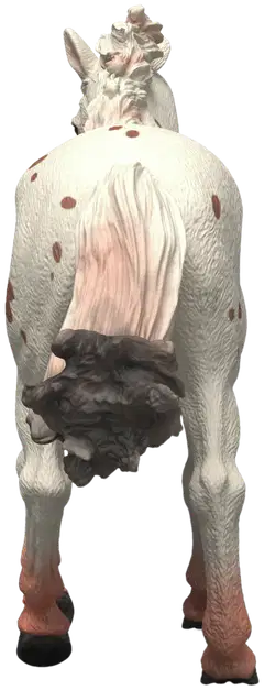 Schleich Knabstrupinhevonen, tamma - 2