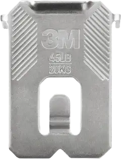 3M CLAW™-taulukoukku kipsilevylle, 20 kg 3PH20-2UKN, 2 ripustuskoukkua - 2