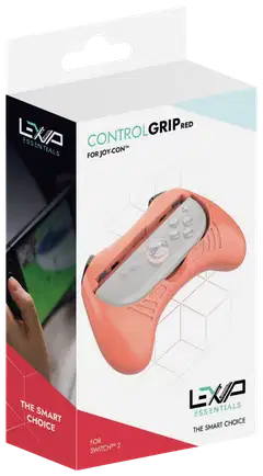 Lexip Control Grip for Joycon punainen, Nintendo Switch 2 - 3