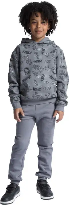 House nuorten collegehousut 23PH292508 - Steel Gray - 4