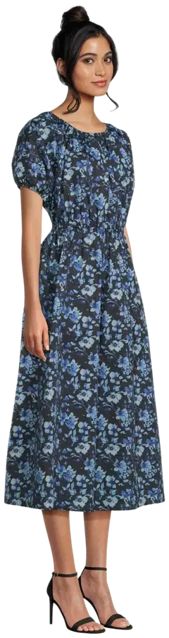 House naisten kesämekko 218H261733 - Black Aop - 4