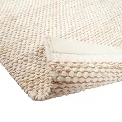 NOKOHOME puuvillamatto Pouta 80x150 cm luonnonvalkoinen - 3