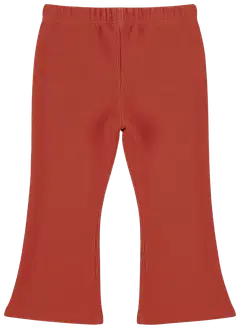 Dirkje lasten joustavat sammarileggingsit, joissa levenevät lahkeet M60490 - Rosewood - 2