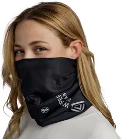 Buff Windbroof Balaclava Logo Black , tuulenpitävä kauluri - 1