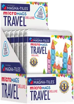 Magna-Tiles microMAGS Deluxe Travel -matkapakkaus 55 osaa - 2