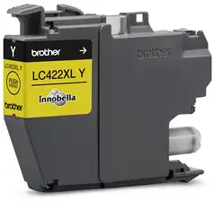 Brother mustepatruuna LC422XLY keltainen - 2