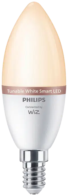 Philips Smart Lighting LED-filamenttilamppu 5W C37 E14 2700-6500K 470lm tunable white 3 kpl - 1