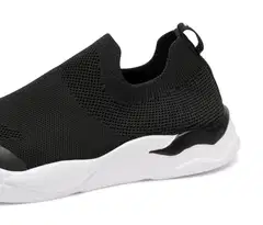 Dinsko lasten sukkalenkkari Indy - BLACK - 14