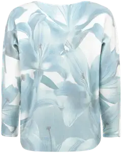 Zabaione naisten neule El44enaa - frosty blue - 3