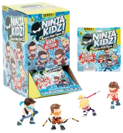 Ninja Kidz Ninja Action Mysteeri Figuuri - 1