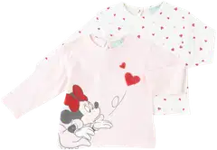 Disney vauvojen pitkähihainen paita Minni I277034 2-pack - pink light - 1